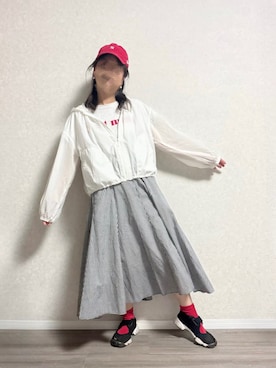 「coca（coca）（コカ）のアイテム」を使った、Kyokoさん（レディース・156cm）の春コーディネート