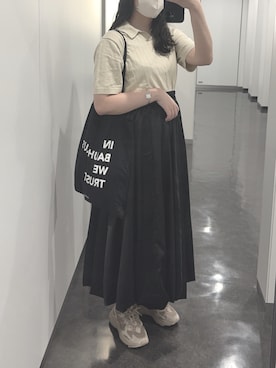「Ada.（エイダ）のアイテム」を使った、n さん（レディース・161cm）の夏コーディネート