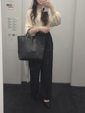 「アイテム（腕時計）」を使った、n さん（レディース・161cm・20代）の秋コーディネート