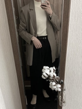 「おしごとこーで」｜n さん（レディース・161cm）の冬コーディネート