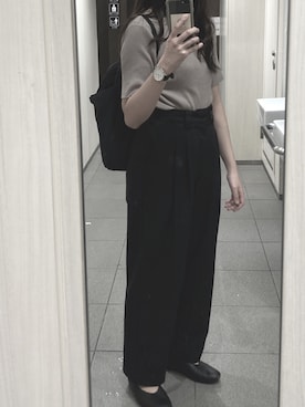 「おしごとこーで」｜n さん（レディース・161cm）の秋コーディネート