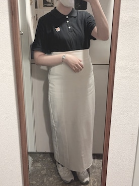 「MARGARET HOWELL（マーガレットハウエル）のアイテム」を使った、n さん（レディース・161cm）の夏コーディネート