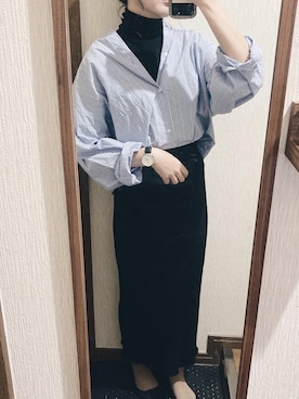 「おしごとこーで」｜n さん（レディース・161cm）の秋コーディネート