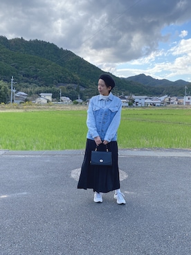 COACH ライトブルーデニムジャケット osharewalker デニム ジャケット レディース ライトアウター