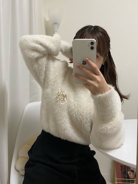 「ブローチ」｜mayukoさん（レディース・147cm）の秋コーディネート