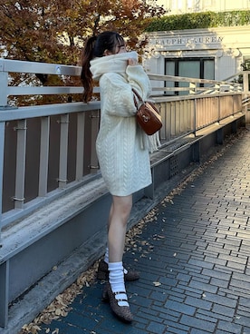 mayukoさん（レディース・147cm）の冬コーディネート