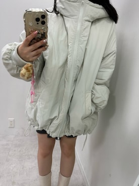 「アイテム（ダウンジャケット/コート）」を使った、mayukoさん（レディース・147cm・20代）の秋コーディネート