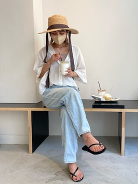 chamiさん（レディース・158cm）の夏コーディネート