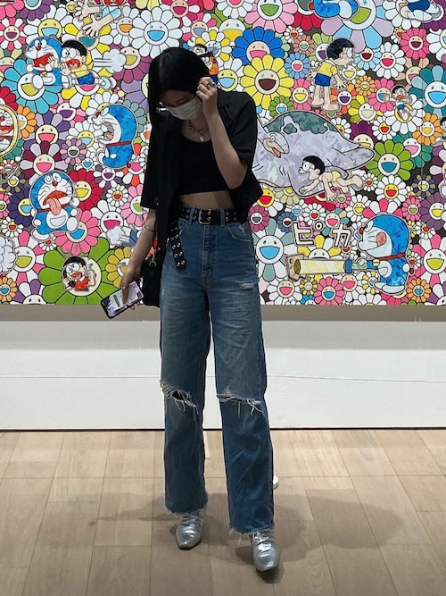 【人気】MOUSSY マウジー　デニム ストレッチ　スリム ダメージ加工 公式】MOUSSYのストレッチデニム|デニム|シェルターウェブストア