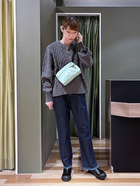 「Gregory」｜「アイテム（ブーツ）」を使った、hasumin🐱さん（レディース・167cm）の秋コーディネート