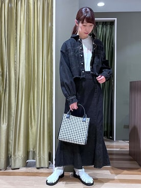 hasumin🐱さん（レディース・167cm）の春コーディネート