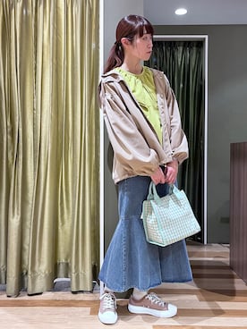 hasumin🐱さん（レディース・167cm）の春コーディネート