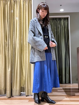 hasumin🐱さん（レディース・167cm）の秋コーディネート