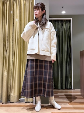 hasumin🐱さん（レディース・167cm）の冬コーディネート