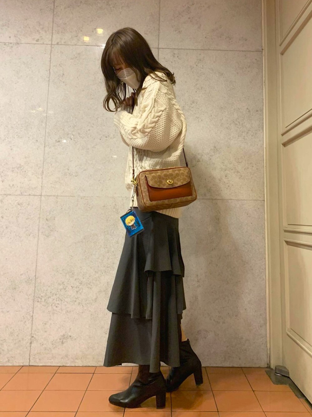 COACH カメラ バッグ シグネチャー キャンバス