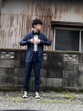 keさん（メンズ・166cm）の春コーディネート