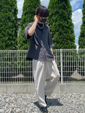 「アイテム（その他）」を使った、ちひろさん（メンズ・174cm・10代）の夏コーディネート