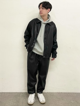 「DISCOAT（ディスコート）のアイテム（ブルゾン）」を使った、な〜ささん（メンズ・170cm）の秋コーディネート