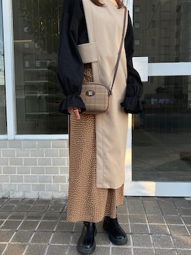 「WILLFULLY（ウィルフリー）のアイテム（シューズ）」を使った、yukiさん（レディース・161cm）の春コーディネート