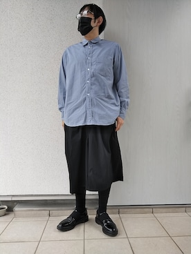 「DISCOVERED（ディスカバード）のアイテム（パンツ）」を使った、rawuさん（メンズ・167cm）の春コーディネート