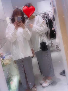 「NUN（エヌユーエヌ）のアイテム」を使った、yukinoさん（レディース・150cm）の春コーディネート