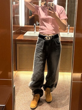 「Java（ジャバ）のアイテム」を使った、こみ | 骨ｽﾄｲｴﾍﾞ秋2nd冬さん（レディース・163cm）の秋コーディネート
