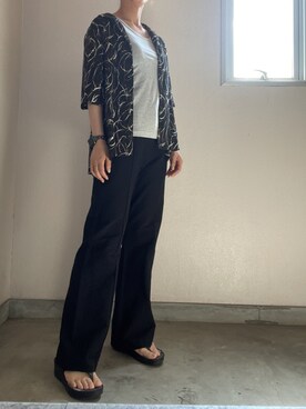 こみ | 骨ｽﾄｲｴﾍﾞ秋2nd冬さん（レディース・163cm）の夏コーディネート