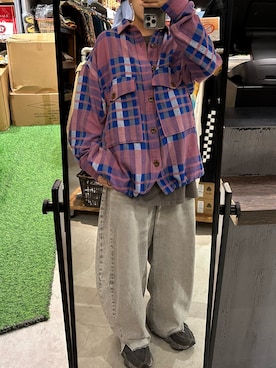 「アイテム（シャツ/ブラウス）」を使った、ののさん（レディース・159cm）の秋コーディネート