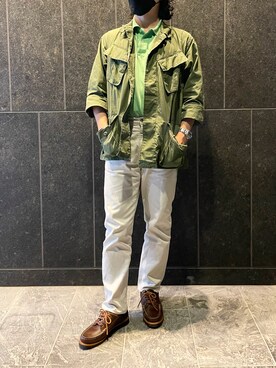 「RANCOURT（ランコート）のアイテム」を使った、ふーがさん（メンズ・172cm）の秋コーディネート