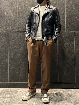 ふーがさん（メンズ・172cm）の秋コーディネート