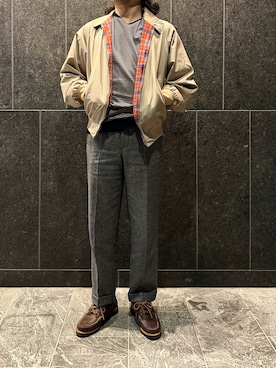 「RANCOURT（ランコート）のアイテム」を使った、ふーがさん（メンズ・172cm）の秋コーディネート