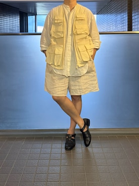 「stein（シュタイン）のアイテム」を使った、ふーがさん（メンズ・172cm）の夏コーディネート