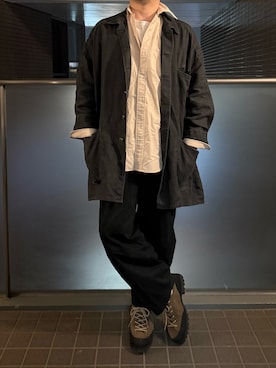 「HAVERSACK（ハバーザック）のアイテム」を使った、ふーがさん（メンズ・172cm）の春コーディネート