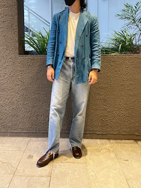 「Vandori（ヴァンドリ）のアイテム」を使った、ふーがさん（メンズ・172cm）の夏コーディネート