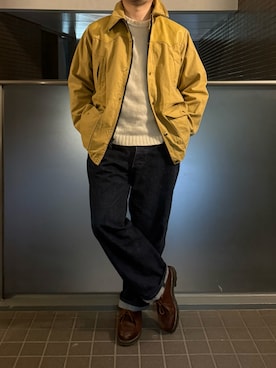 「Rocky Mountain FeatherBed（ロッキー マウンテン フェザーベッド）のアイテム」を使った、ふーがさん（メンズ・172cm）の冬コーディネート