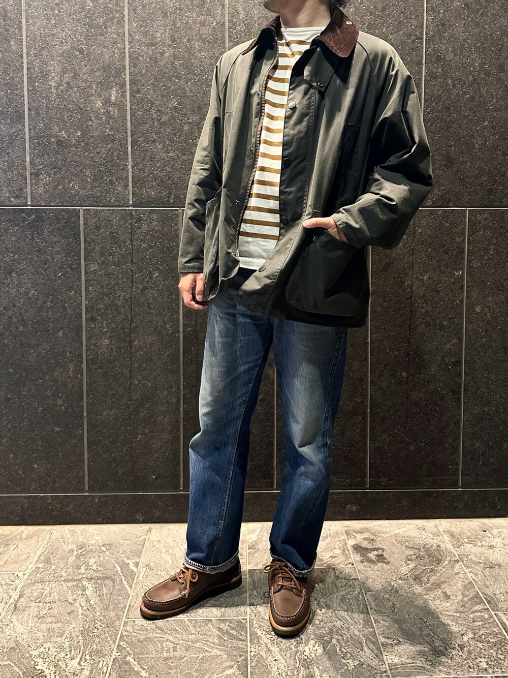 RANCOURTのモカシン/デッキシューズを使った人気ファッション