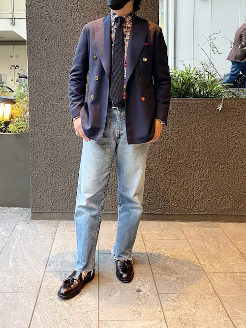 ふーが｜GIANFRANCO BOMMEZZADRIのテーラードジャケットを使った