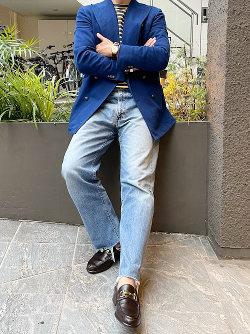 メル78230 ⭐️【美品】Stile Latino ジャケット 46 ふーが｜Stile Latinoのテーラードジャケットを使った