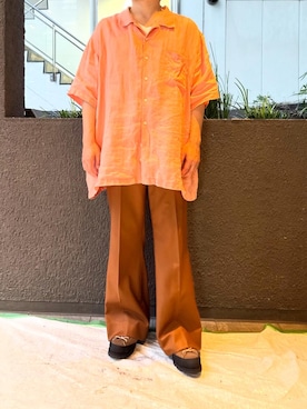 「アイテム（その他シューズ）」を使った、ふーがさん（メンズ・172cm）の秋コーディネート