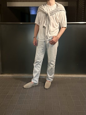 「Vandori（ヴァンドリ）のアイテム」を使った、ふーがさん（メンズ・172cm）の夏コーディネート