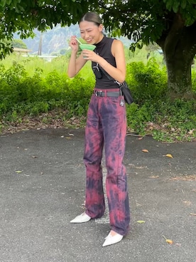 「BALENCIAGA」｜「アイテム（パンプス）」を使った、anrichさん（レディース・159cm）の秋コーディネート