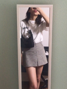 「スカンツ」｜anrichさん（レディース・159cm）の夏コーディネート