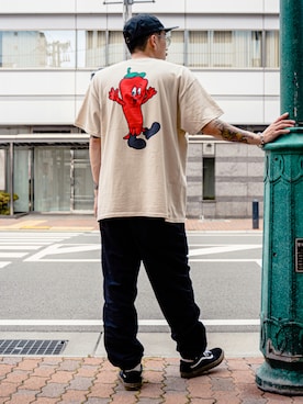 カズンコさん（メンズ・180cm）の夏コーディネート