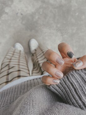 「HANES（ヘインズ）のアイテム」を使った、mizichen♡̆̈さん（キッズ・135cm）の秋コーディネート
