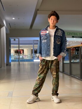大山凌さん(メンズ・174cm)の夏コーディネート