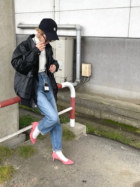 「Java（ジャバ）のアイテム」を使った、amoriaさん（レディース・152cm）の冬コーディネート