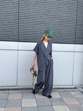 「アイテム（その他トップス）」を使った、amoriaさん（レディース・152cm）の夏コーディネート