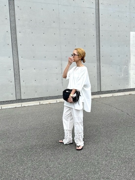 「アイテム（パンツ）」を使った、amoriaさん（レディース・152cm）の夏コーディネート