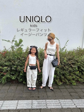 「アイテム（タンクトップ）」を使った、amoriaさん（レディース・152cm）の夏コーディネート