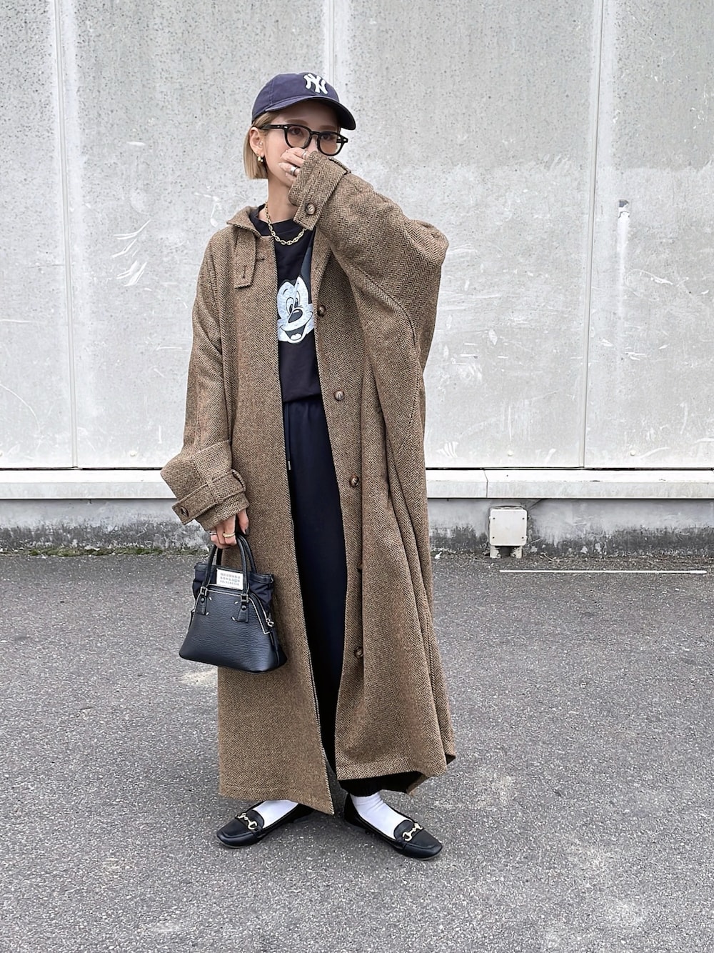 amoria｜INTERPLAYのステンカラーコートを使ったコーディネート - WEAR